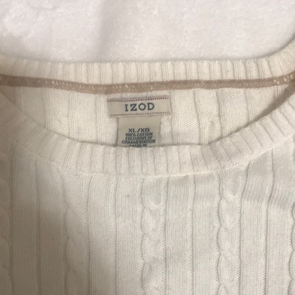 Izod long sleeve pullover sweater. Never worn - Picture 3 of 6